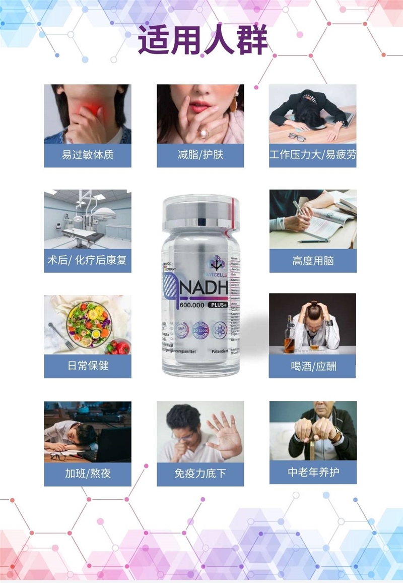 德国黑科技专利 NADH Plus~不老神药
